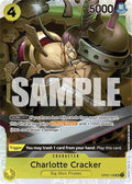 Charlotte Cracker (Reprint) SR Premium Booster -The Best- OP03-108 NM (Back)