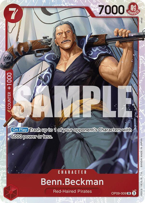 Benn.Beckman SR Emperors in the New World OP09-009 NM (Back)