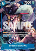 Dracule Mihawk (Parallel) SR Emperors in the New World OP09-048 NM (Back)