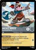 Mickey Mouse - Inspirational Warrior Legendary Archazia's Island 200/204 NM (Back)