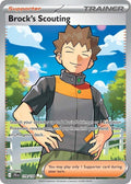 Brock's Scouting Ultra Rare SV09: Journey Together 179/159 NM (Back)