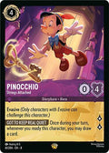 Pinocchio - Strings Attached Legendary Reign of Jafar 61/204 NM (Back)
