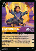 Bruno Madrigal - Singing Seer Super Rare Reign of Jafar 20/204 NM (Back)