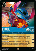 Stitch - Experiment 626 Legendary Reign of Jafar 166/204 NM (Back)