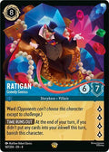 Ratigan - Greedy Genius Legendary Reign of Jafar 167/204 NM (Back)