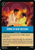 Down in New Orleans Super Rare Reign of Jafar 177/204 NM (Back)