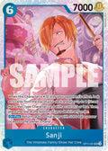 Sanji SR A Fist of Divine Speed OP11-051 NM (Back)