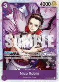 Nico Robin SR Starter Deck 26: PURPLE/BLACK Monkey.D.Luffy ST26-003 NM (Back)