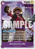 Monkey.D.Luffy SR Starter Deck 26: PURPLE/BLACK Monkey.D.Luffy ST26-005 NM (Back)