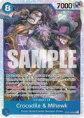 Crocodile & Mihawk SR Starter Deck 25: BLUE Buggy ST25-003 NM (Back)