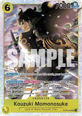 Kouzuki Momonosuke SR Starter Deck 28: GREEN/YELLOW Yamato ST28-004 NM (Back)
