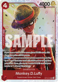 Monkey.D.Luffy SR Legacy of the Master OP12-015 NM (Back)