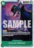 Dracule Mihawk SR Legacy of the Master OP12-030 NM (Back)