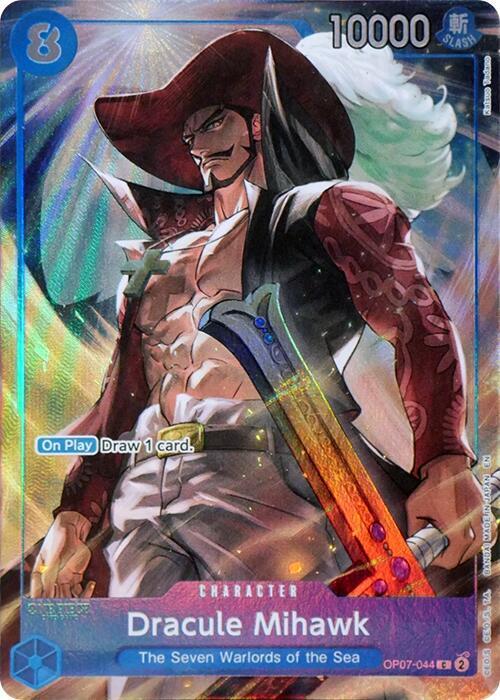 Dracule Mihawk (Seven Warlords of the Sea Binder Set) C One Piece Promotion Cards OP07-044 NM