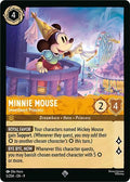 Minnie Mouse - Sweetheart Princess Super Rare Fabled 5/204 NM (Back)
