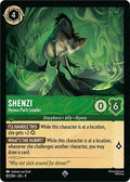 Shenzi - Hyena Pack Leader Super Rare Fabled 87/204 NM (Back)