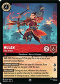 Mulan - Elite Archer Super Rare Fabled 126/204 NM