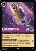 Bruno Madrigal - Undetected Uncle Super Rare Fabled 0/204 NM (Back)
