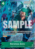 Roronoa Zoro - (Alternate Art) R Premium Booster -The Best- Vol. 2 PRB02-006 NM (Back)