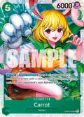 Carrot SR Two Legends OP08-023 NM (Back)