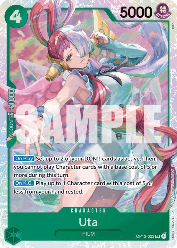 Uta SR Carrying On His Will OP13-023 NM (Back)