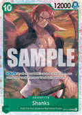 Shanks SR Carrying On His Will OP13-028 NM (Back)