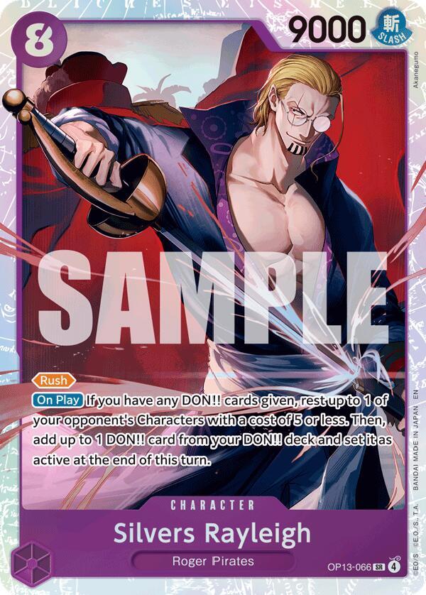 Silvers Rayleigh SR Carrying On His Will OP13-066 NM (Back)