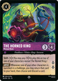 The Horned King - Wicked Ruler Super Rare Whispers in the Well 36/204 NM (Back)