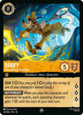 Goofy - Galumphing Gumshoe Super Rare Whispers in the Well 24/204 NM (Back)