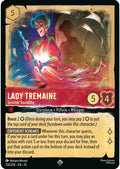Lady Tremaine - Sinister Socialite Super Rare Whispers in the Well 124/204 NM (Back)