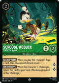 Scrooge McDuck - S.H.U.S.H. Agent Super Rare Whispers in the Well 89/204 NM (Back)