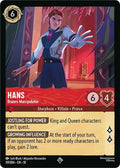 Hans - Brazen Manipulator Super Rare Whispers in the Well 117/204 NM (Back)