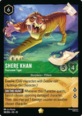 Shere Khan - Fearsome Tiger Legendary Whispers in the Well 88/204 NM (Back)