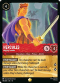 Hercules - Mighty Leader Legendary Whispers in the Well 118/204 NM (Back)