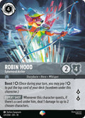 Robin Hood - Ephemeral Archer (Epic) Epic Whispers in the Well 221/204 NM (Back)