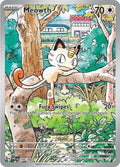 Meowth Illustration Rare ME02: Phantasmal Flames 106/094 NM (Back)