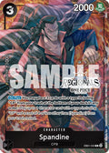 Spandine (Online Regional Participation Pack 2025 Vol.1) R One Piece Promotion Cards EB01-043 NM (Back)