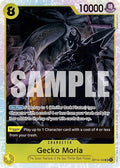 Gecko Moria SR The Azure Sea's Seven OP14-104 NM (Back)