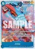 Jinbe SR The Azure Sea's Seven OP14-049 NM (Back)