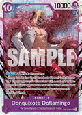 Donquixote Doflamingo SR The Azure Sea's Seven OP14-069 NM (Back)