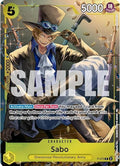 Sabo (Tin Pack Set Vol. 2) PR One Piece Promotion Cards P-073 NM (Back)