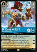 Scrooge McDuck - Reformed Ebenezer Legendary Winterspell 152/204 NM (Back)