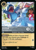 Stitch - High Badness Level Promo Disney Lorcana Promo Cards 35 NM (Back)