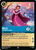 Belle - Snowfield Strategist Super Rare Winterspell 158/204 NM (Back)