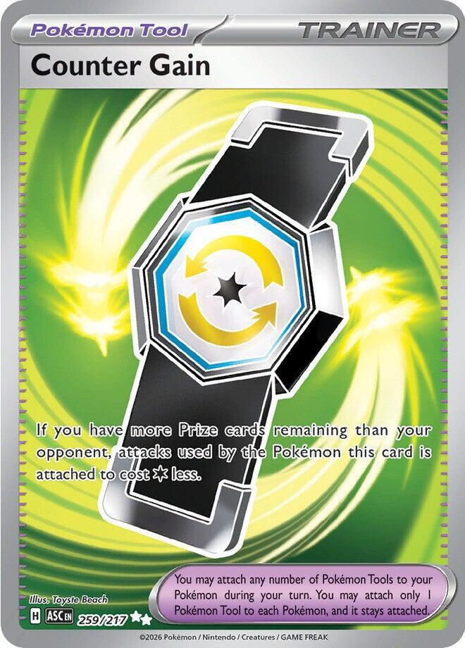 Counter Gain Ultra Rare ME: Ascended Heroes 259/217 NM (Back)