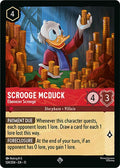 Scrooge McDuck - Ebenezer Scrooge Super Rare Winterspell 124/204 NM (Back)