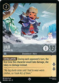 Lilo - Bundled Up Super Rare Winterspell 195/204 NM (Back)