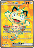 Meowth ex Ultra Rare ME03: Perfect Order 107/088 NM (Back)