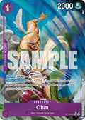 Ohm (Alternate Art) R Adventure on Kami's Island OP15-061 NM (Back)