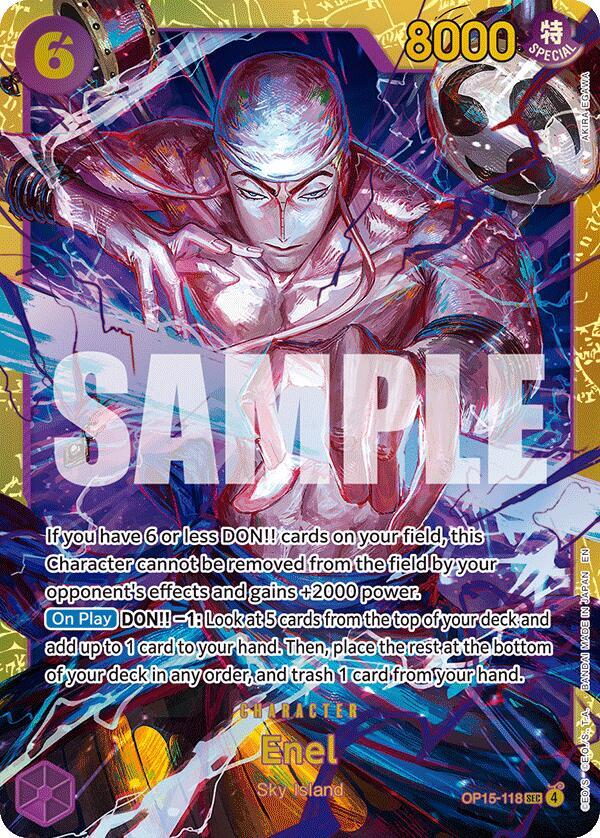 Enel SEC Adventure on Kami's Island OP15-118 NM (Back)